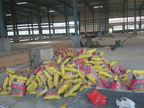 福建廈門銀鷺集團，金剛砂地坪